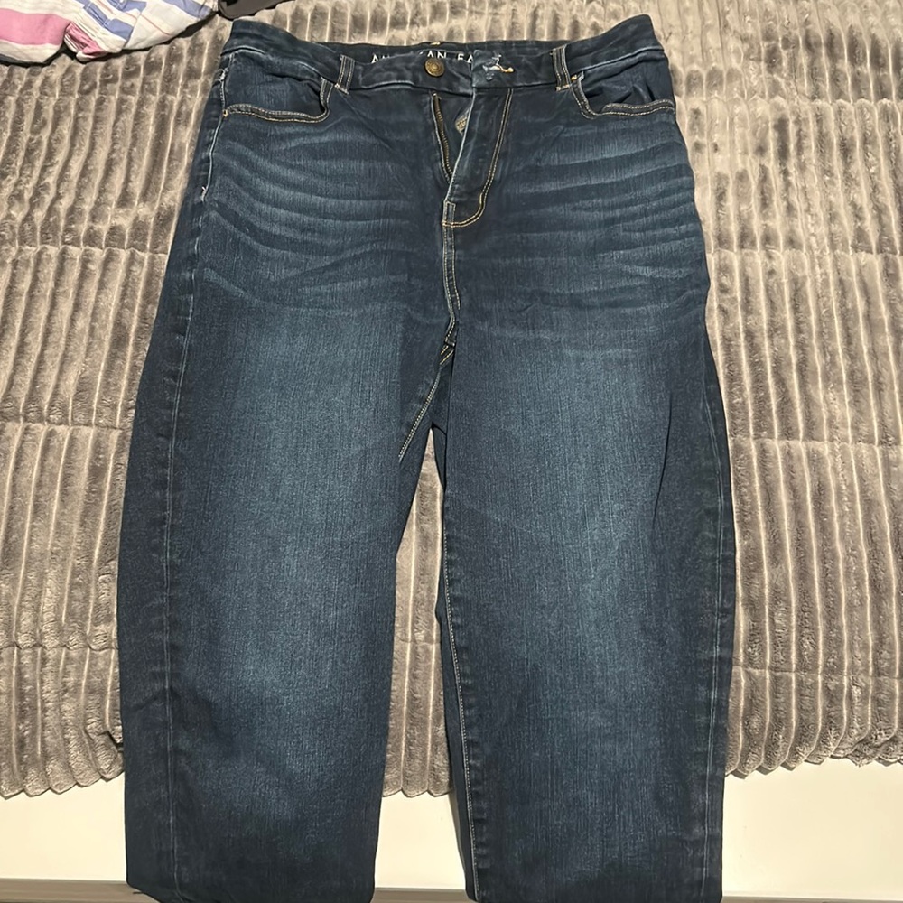 American Eagle Outfitters Jeggings. Size 10, Color Blue.